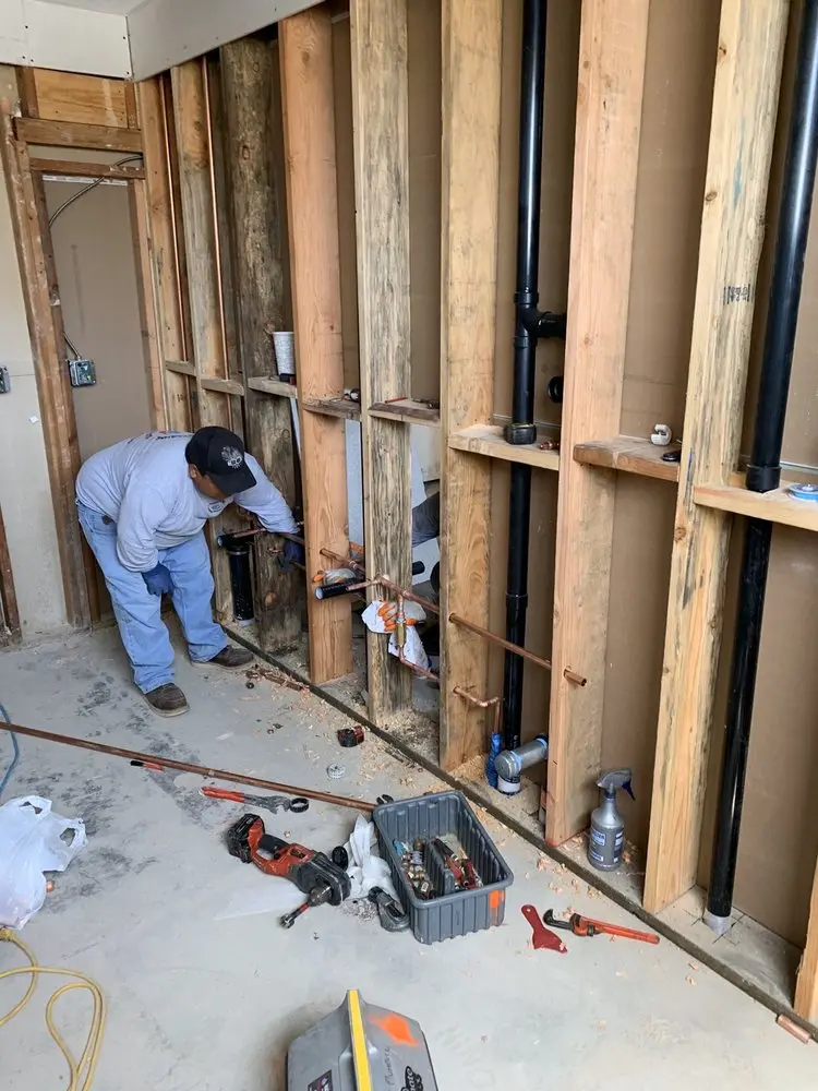 Commercial rough-in plumbing for Gas Line Repair in Brady Park